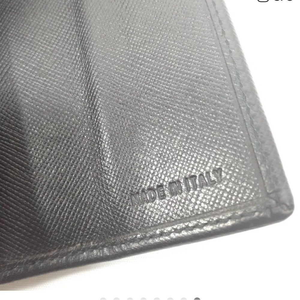 Prada Black Saffiano Leather Wallet - Picture 7 of 7